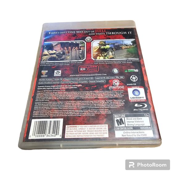 Brothers in Arms: Hell's Highway (Sony PlayStation 3, 2008) - Picture 2 of 3